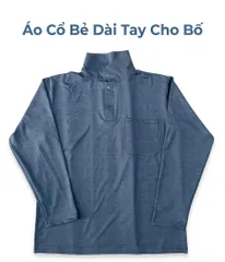 Combo 3 Áo Cổ Bẻ dài tay thu đông dành cho ông, bố co giãn thoải mái