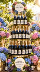 Grape Valley - Nước Trái Cây Có Ga NHO - Chai 750mill