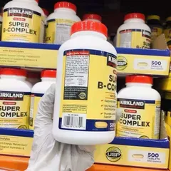 Vitamin B Tổng Hợp Super B-Complex Kirkland 500 Viên