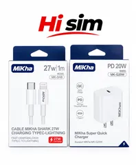 Sạc nhanh 20W Mikha