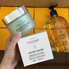 Set Gel Tắm 500ml & Kem dưỡng body Loccitane Mẫu mới nhất 907726
