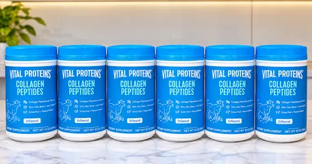 Bột Collagen Peptides nguyên chất, hỗ trợ da, tóc, móng 284g