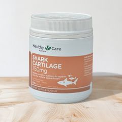 Viên uống bổ xương khớp Shark Cartilage 750mg Healthy care 200 viên