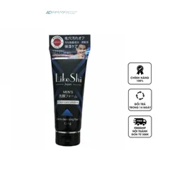 Sữa Rửa Mặt Nam Likeshi Men's Cleansing Foam - Làm Sạch Sâu, Kiểm Soát Dầu, Độ Ẩm Tốt, 120ml