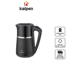 Ấm siêu tốc Kalpen KK33 1.7L - Thiết kế 3 lớp chống nóng, công suất 2200W, đun sôi nhanh chóng, tiện lợi cho pha trà và cà phê