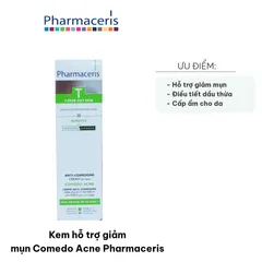 Kem Trị Mụn Comedo Acne Pharmaceris - Hỗ Trợ Giảm Mụn Đầu Đen, Làm Thông Thoáng Lỗ Chân Lông, Duy Trì Độ Ẩm Da 40ml