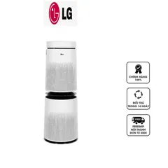 Máy Lọc Không Khí LG PuriCare 2 Tầng AS10GDWH0 Safeplus - Diện Tích 100m2, Khả Năng Lọc Bụi Siêu Mịn, Diệt Vi Khuẩn 99,9%