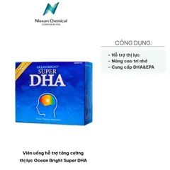 Viên Uống Hỗ Trợ Tăng Cường Thị Lực Ocean Bright Super DHA - Bổ Sung DHA EPA Từ Dầu Cá Ngừ Nhật Bản - Giúp Bảo Vệ Mắt và Tăng Cường Thị Lực