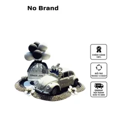 Mô Hình Xe Ô Tô Rùa Đính Đá Trang Trí Táp Lô - Decor Nội Thất Ô Tô Độc Đáo, Sang Trọng, Tặng Bạn Bè Yêu Thích Xe Cộ
