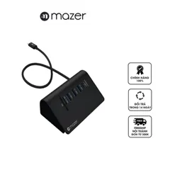 Hub Chuyển Đổi 6in1 Mazer Infinite Multimedia Pro Desk 8000 - Thiết Bị Đa Năng USB-C, Tương Thích Mac, Windows, Android