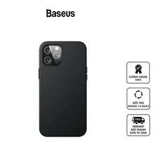 Ốp Lưng Da PU Baseus Magnetic Chính Hãng Cho iPhone 12/Pro/Promax/Mini - Sạc Không Dây Thoải Mái, Bảo Vệ Toàn Diện