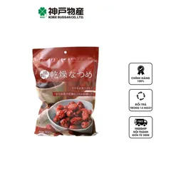 Táo Đỏ Sấy Khô Kobe Bussan 500g - Nguyên Liệu Bổ Dưỡng, Vị Ngọt Thanh, Hỗ Trợ Sức Khỏe, Quà Biếu Tuyệt Vời