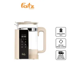 Máy Đun Nước Pha Sữa Điện Tử Fatzbaby Quickpro 1 FB3511BT - Chức Năng Hẹn Giờ 24 Giờ, Dung Tích 1.2L, Tiết Kiệm Thời Gian, Công Nghệ Hiện Đại