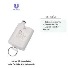 Lõi Lọc CF Pureit La Vita Thông Minh - Lọc Nước Tinh Khiết, Khử Mùi Hiệu Quả, Thời Gian Sử Dụng 8-12 Tháng
