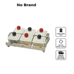 Bộ Hũ Đựng Bánh Mứt Kẹo Bằng Gốm Sứ & Thủy Tinh Cao Cấp - Sang Trọng, Tối Giản, Thân Thiện Môi Trường, Quà Tặng Hoàn Hảo