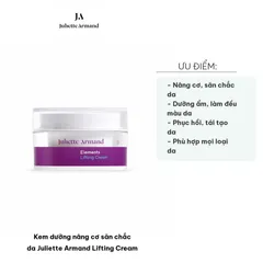 Kem Dưỡng Nâng Cơ Săn Chắc Da Juliette Armand 50ml - Xóa Nếp Nhăn, Tăng Sự Săn Chắc Da, Giải Pháp Chăm Sóc Da Hoàn Hảo