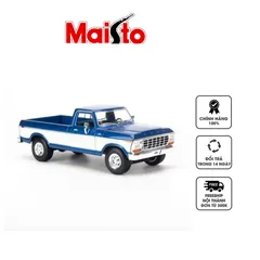 Mô Hình Xe Ô Tô Ford F150 Pick-up 1979 Tỉ Lệ 1:18 - Chi Tiết Chính Xác, Phụ Kiện Mạ Chrome, Đồ Chơi Sưu Tập Chất Lượng