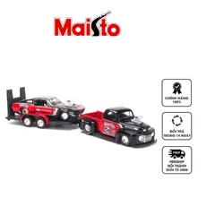 Mô Hình Xe Elite Transport Ford 48 F1 Pick Up + 67 Mustang GT Tỉ Lệ 1:24 - Đồ Chơi Sưu Tầm Chất Lượng Cao Maisto