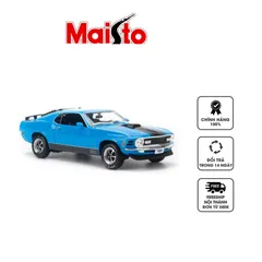 Mô hình xe Ford Mustang Mach 1 1970 1:18 Maisto - Chi tiết chân thực, quà tặng lý tưởng cho người mê xe và sưu tập