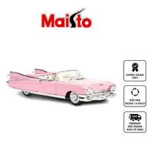 Mô Hình Xe Cadillac Eldorado Biarritz 1959 1:18 Maisto - Đồ Chơi Mô Phỏng Chất Lượng Cao Dành Cho Người Sưu Tập Xe Hơi