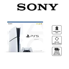 Máy Chơi Game Sony PlayStation 5 Slim - Thiết Kế Mỏng Nhẹ, Ổ Cứng SSD 1TB, Hỗ Trợ Đồ Họa 4K và 8K, Chơi Game PS4