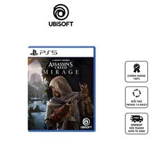 Đĩa game Assassin's Creed Mirage cho PS5 - Hành động nhập vai: Khám phá Baghdad cùng Basim trong cuộc phiêu lưu hấp dẫn!