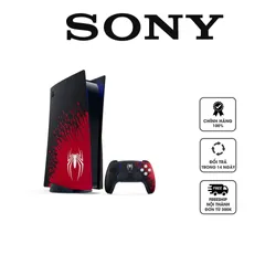 Máy Chơi Game Sony PS5 Standard Phiên Bản Giới Hạn Marvel's Spider-Man 2 - Thiết Kế Độc Đáo, Hiệu Năng Cao, Chơi Game 4K