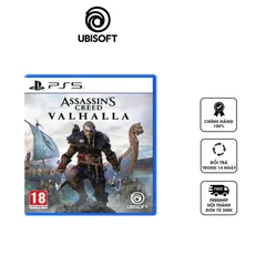 Đĩa Game Assassin's Creed Valhalla cho PS5 - Hành Động Nhập Vai Thời Kỳ Đen Tối - Quà Tặng Chất Lượng từ Ubisoft