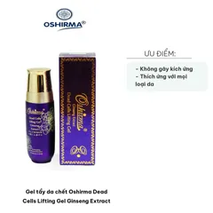 Gel Tẩy Da Chết Oshirma Dead Cells Lifting - Hỗ Trợ Tái Tạo Da Nhờ Chiết Xuất Nhân Sâm - Dành Cho Mọi Loại Da, 100ml