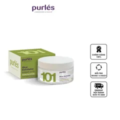 Tẩy Da Chết Cám Gạo Purles 101 Rice Exfoliator - Sáng Da, Làm Sạch Sâu, Chăm Sóc Da Tự Nhiên 50ml