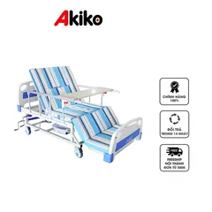 Giường Y Tế Đa Năng Akiko A89-04 - Tích Hợp Chậu Gội Đầu, Khung Thép Sơn Tĩnh Điện, Dễ Dàng Điều Chỉnh và Vệ Sinh