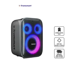 Loa Bluetooth Tronsmart Halo 200 - Karaoke 120W với 2 Micro Không Dây, Hiệu Ứng Âm Thanh 3D, Thiết Kế RGB Độc Đáo, Thời Gian Sử Dụng 15H