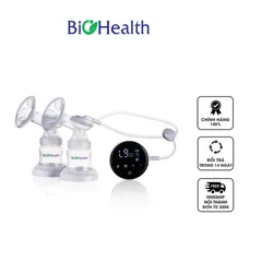 Máy Hút Sữa Điện Đôi Biohealth IE Basic - Thiết Kế Thông Minh, 4 Chế Độ, Tiện Lợi Cho Mẹ, Sử Dụng 100 Phút, An Toàn, êm ái