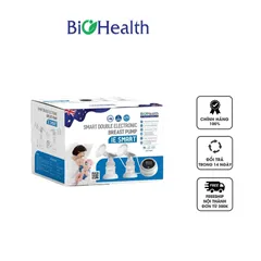 Máy Hút Sữa Điện Đôi Biohealth IE Smart 30 Cấp Độ - Thiết Kế Nhỏ Gọn, Dễ Sử Dụng, Lực Hút Mạnh Mẽ Cho Mẹ Bỉm Sữa