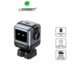 Củ Sạc Nhanh Ugreen CD359 Nexode Robot GaN Mini 30W - Sạc Thông Minh Cho Điện Thoại, Máy Tính Bảng và MacBook Air, Màn Hình LED Biểu Cảm