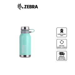 Bình Giữ Nhiệt Inox Wisdom Zebra 500ml - Chất Liệu Inox SUS304, Giữ Nhiệt 12 Giờ, Dễ Vệ Sinh, An Toàn, Tiện Lợi cho Mọi Nhu Cầu Hằng Ngày