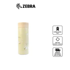 Bình Giữ Nhiệt Inox Ngọc Thố Chiêu Tài Zebra 450ml Kèm Lọc Trà - Chống Gỉ Sét, Giữ Nhiệt Đến 12 Giờ, Dùng Học Tập, Làm Việc, Picnic