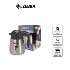 Bình Giữ Nhiệt Inox Smart V Zebra Có Lọc Trà - Phiên Bản Dung Tích 1.2L, 1.5L, 2L, Giữ Nhiệt 12 Giờ, Bình Thủy Tinh Thời Trang, Tặng Bạn Bè