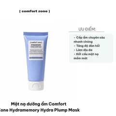 Mặt Nạ Dưỡng Ẩm Comfort Zone Hydramemory Hydra Plump - Cấp Ẩm Sâu, Làm Da Căng Mịn, Thư Giãn, 60ml