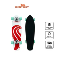 Ván Trượt Penny Centosy D1 Cao Cấp - Thiết Kế Họa Tiết Bắt Mắt, Chất Liệu Gỗ Ép 7 Lớp Chịu Nhiệt, Bền Bỉ, Phù Hợp Với Người Lớn và Trẻ Em
