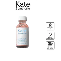 Dung dịch chấm mụn Kate Somerville EradiKate® 30ml - Trị mụn hiệu quả với lưu huỳnh 10% và BHA, giải pháp cho làn da mụn trứng cá