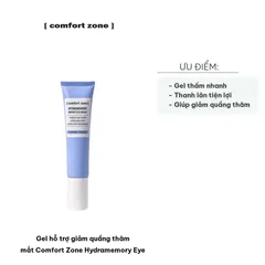 Gel giảm quầng thâm mắt Comfort Zone Hydramemory Eye 15ml - Hỗ trợ làm sáng, giảm sưng và cung cấp độ ẩm cho vùng mắt mệt mỏi