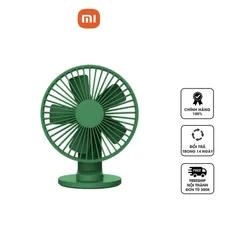 Quạt Để Bàn Mini Xiaomi VH F04 - Quạt Kẹp Di Động, Có Pin 2000mAh, 3 Tốc Độ Gió, Thiết Kế Gọn Nhẹ, Thích Hợp Cho Văn Phòng, Gia Đình