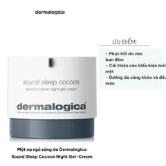 Mặt Nạ Ngủ Sáng Da Dermalogica Sound Sleep Cocoon Night Gel-Cream - Giúp Làm Dịu Da Hỗ Trợ Giấc Ngủ Sâu Và Đem Lại Làn Da Khỏe Mạnh