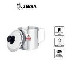 Ca nước Inox có nắp Zebra Thái Lan - Bình đựng nước inox cao cấp, thiết kế hiện đại, chống gỉ, dễ vệ sinh, tiện lợi cho đồ uống nóng và lạnh.