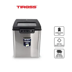 Máy làm đá viên Tiross TS9351 - Công suất 13kg/ngày, thiết kế nhỏ gọn, tiện dụng cho gia đình và quán nước, tiết kiệm điện năng.