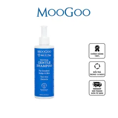 Dầu Gội Tự Nhiên Dịu Nhẹ Cho Bé MooGoo 250ml - An Toàn, Không Cay Mắt, Chăm Sóc Tóc Mềm Mại Cho Trẻ Emil
