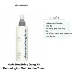 Nước Hoa Hồng Dạng Xịt Dermalogica Multi Active Toner - Cung Cấp Ẩm Sâu, Làm Dịu Da Từ Chiết Xuất Thiên Nhiên 250ml