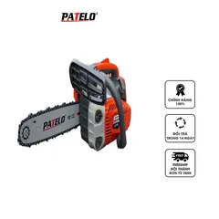 Máy Cưa Xích Patelo CS2500 2 Thì - Dễ Khởi Động, Tiết Kiệm Nhiên Liệu, Lý Tưởng Cho Đốn Cây Và Xẻ Gỗ