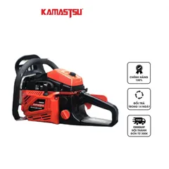 Máy Cưa Xích Chạy Xăng Kamastsu KM5800, Động Cơ 2 Thì - Hiệu Suất Vượt Trội, Tiết Kiệm Nhiên Liệu, Thiết Kế Chắc Chắn, Chống Rung Tốt